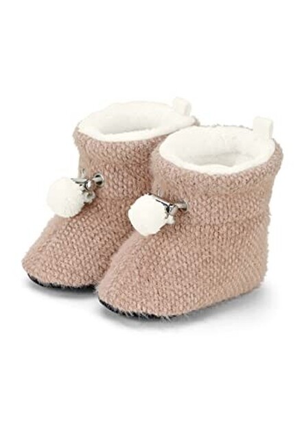 Sterntaler Babyschuhe  Bommel beige