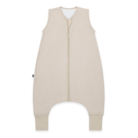 emma & noah Ganzjahres-Sleepoverall 1.0 TOG Beige – Babyschlafsack - Neu