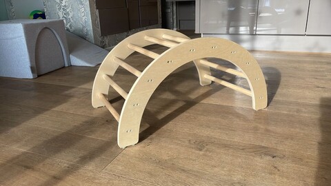 Kindsgard Rutsche/Leiter klatredet multicolor – Motorikspielzeug - Wie neu