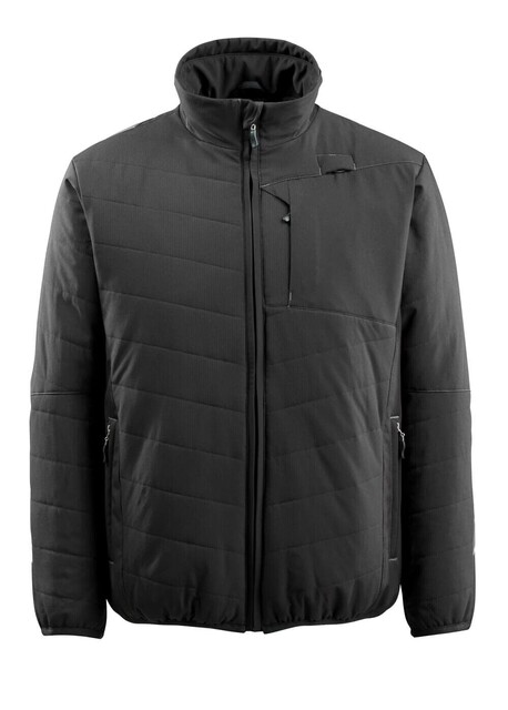 HOLEX Hybrid-Jacke Unisex 2XL dunkelgrau/schwarz/rot - Sehr gut