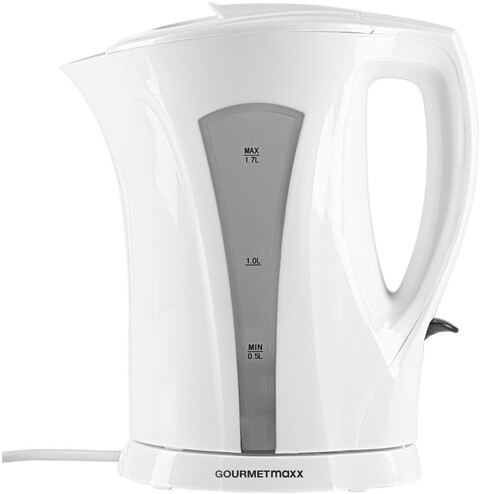 Gourmetmaxx Wasserkocher 1.7L weiß