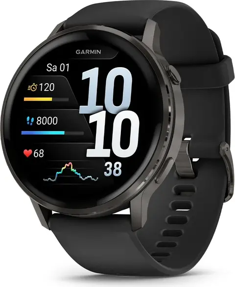Garmin Venu® 4 - 45 Mm /Schiefergrau Mit Schnellwechsel-Silikon-Armband 22 Mm Schwarz 010-03014-00 - Image 12