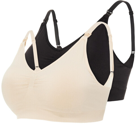 mama licious Still-BH MLILJA 2er-Pack – Bequeme Umstandsunterwäsche - Neu
