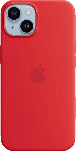 Apple Zubehör Apple iPhone 14 Silikon Case mit MagSafe PRODUCT RED