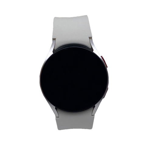 Samsung Galaxy Watch 6 40mm Bluetooth Silikonarmband beige Aluminiumgehäuse gold