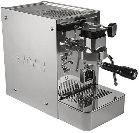 Stone Lite Espressomaschine Chrom Edelstahl