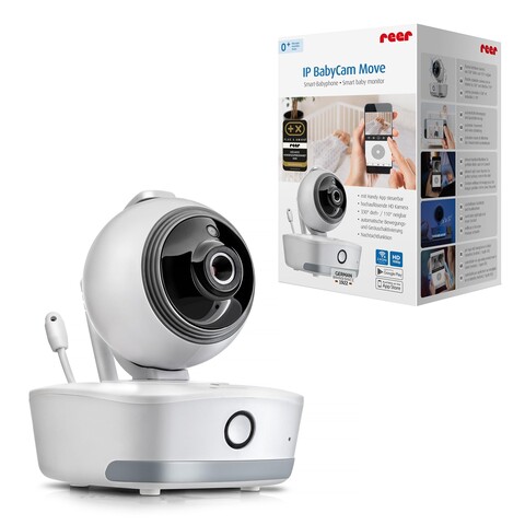 Reer IP BabyCam Move Smart WiFi Kamera Bewegungs-Geräuscherkennung Nachtsicht