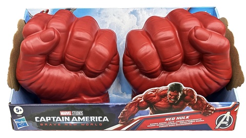Hasbro Marvel Avengers Captain America Red Hulk Spielzeugfäuste