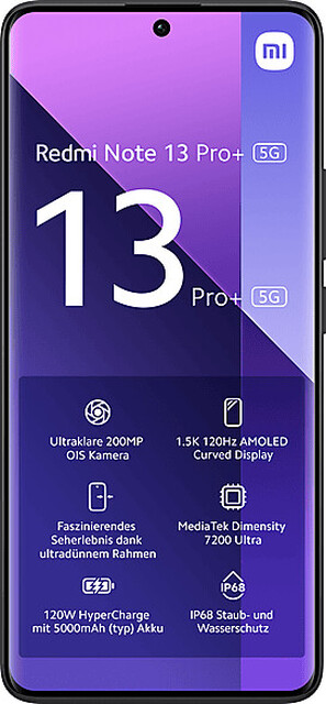 Xiaomi Schwarz Redmi Note 13 Pro Plus 5G 12Gb 512Gb 6.67" - Bild 4
