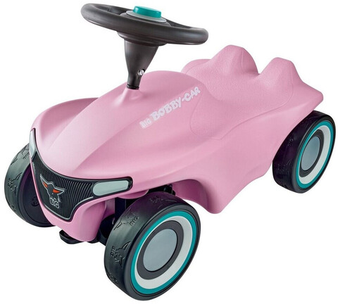 BIG Bobby Car Rutschfahrzeug Flüsterreifen Neo Rosé